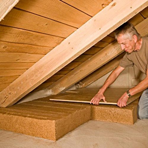 Isolamento in legno FiberTherm Roof dry per estradosso di solai